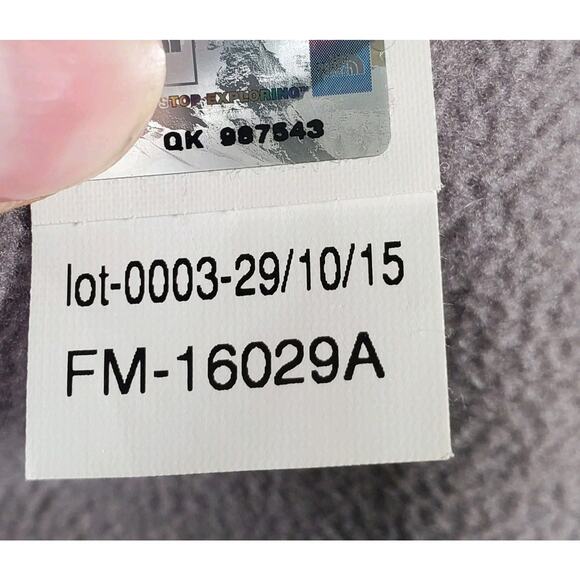 The North Face Windwall Full Zip Jacket Womens Medium Gray Wind Water Resistant - Picture 9 of 10